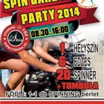 Spin Garden Party meghívás.