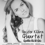 Hajdú Klára Quartettje koncertezik Szentesen.