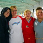 Zsuzsi, Bözse, Éva, Dönci.