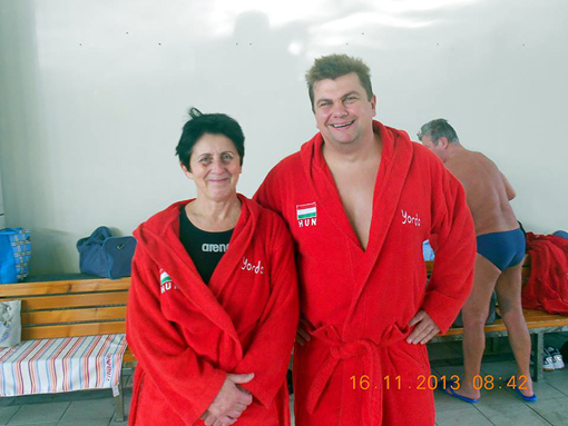 Pólyáné Téli Éva és Szabó Imre.