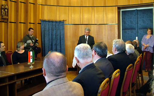 Farkas Sándor országgyűlési képviselő köszönete.