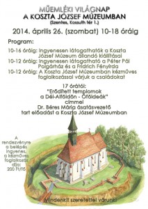 Műemléki világnap a múzeummal.