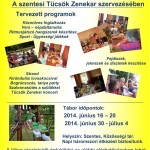 Az idei Tücsök táborra felhívás.