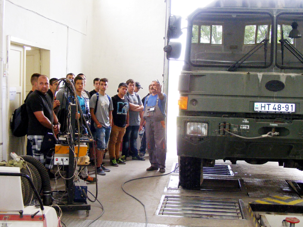 Nagyon tetszett a tanulóknak a bemutató.