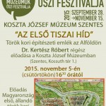 Az első Tiszai híd.