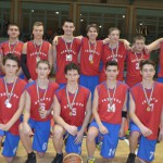 A Kadett érmes csapat. Fotó Kárpáti Lajos. 