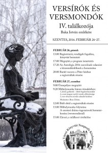 Versírók és versmondók találkozója.