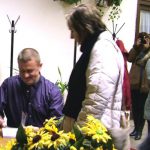 Dr. Lenkei Gábor Szentesen dedikált. Fotó archív dt.