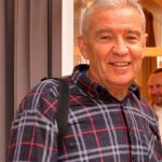 Kárpáti Lajos újságíróként, munka közben.