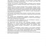 Tájékoztató második oldala.