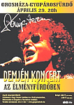 Demjen koncert plakátja