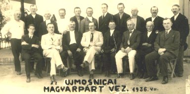 Az újmosnicai Magyarpárt vezetése 1936-ban.jpg