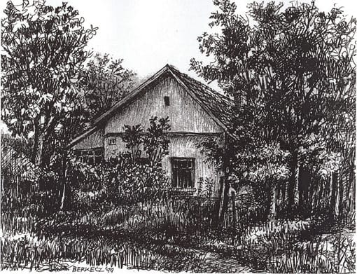 Berkecz-István-Koszta-első-műterme-a-Lakos-tanyában