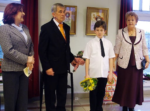 Megnyitó - G. Szabó Lenke intézmény igazgató, dr. Szalay László, Szalay Robika és Berkeczné Major Anna Edit