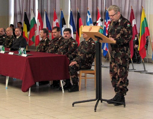 Benkő Tibor altábornagy beszéde