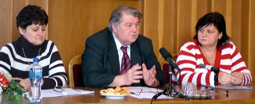 Lencséné Szalontai Mária, Szirbik Imre, Mészáros Ágnes - fotó Dömsödi Teréz
