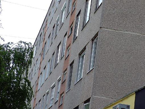 Még felújításra váró panel