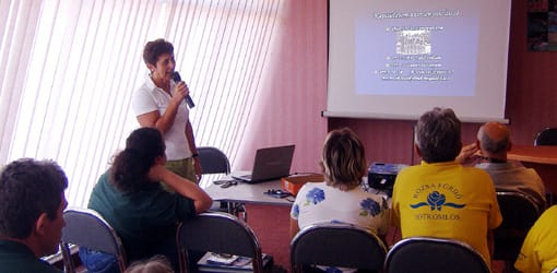 Pólyáné Téli Éva bemutatta pályája legfőbb állomásait is