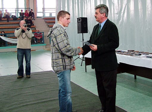 Farkas Sándor országgyűlési képviselő díjátadó