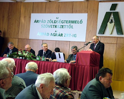 Kovács György növénytermesztési igazgató a szarvasmarha ágazatról is beszélt