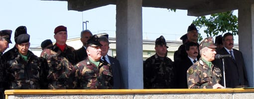 Benkő altábornagy beszéde.