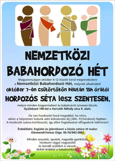 Babahordozó program Szentesen