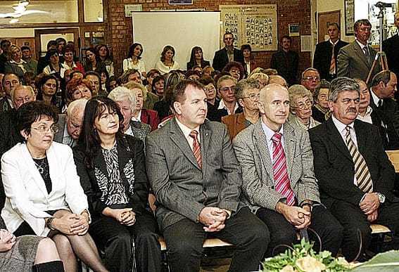 A megemlékezés résztvevői