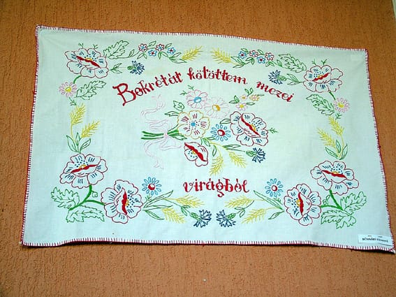Mezei virágokkal