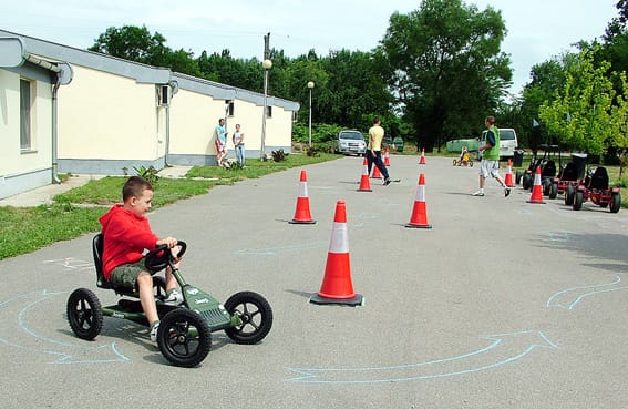 A Gokart jó kis kaland.
