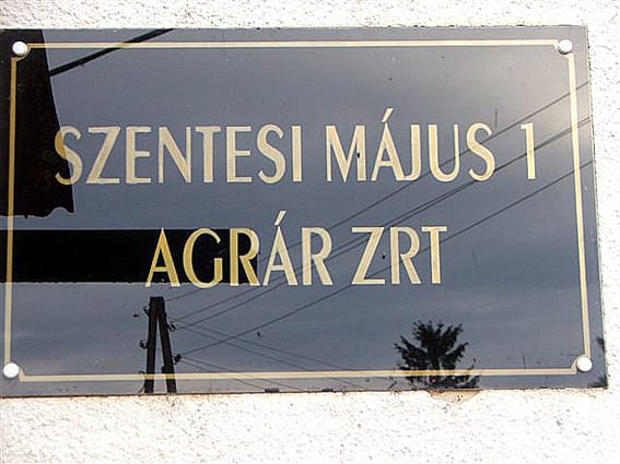 A helyszín a Május 1 Agrár Zrt irodaháza