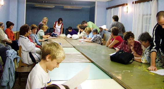 Gazdasszony olimpia a kultúrházban