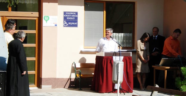 Farkas Sándor köszöntője