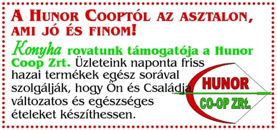 Konyha rovat támogatója