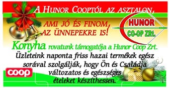 A Konyha rovat támogatója