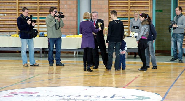 A Jó Úton Lóháton sportolói.