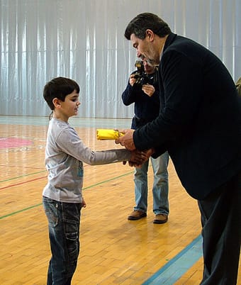 Elismerés az Oyama Dojo sportolójának.