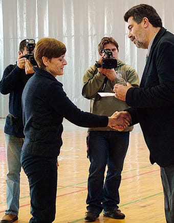 Felvégi Zsuzsanna szeniorúszónak.