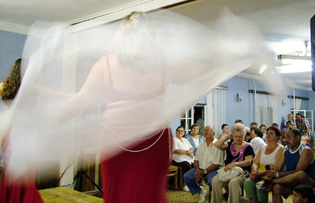 Hold Lányai hastánc show2.
