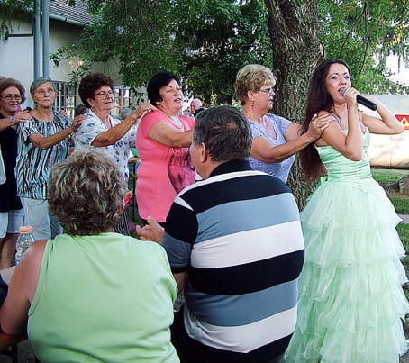 Vonatozás Anitával.