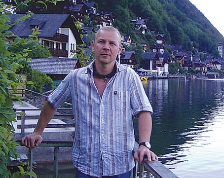 Varga Lajos túrázás közben.