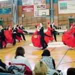 2012. február 18. Sportolói gála a Szilver formációval. Fotó archív DT.