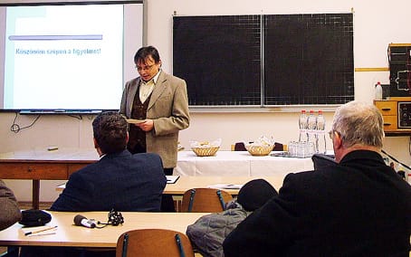 Hódi József a támogatás felhasználásáról.