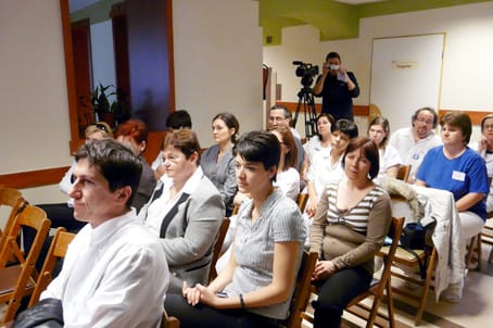 Kollégák egy csoportja