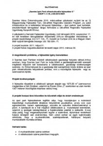 A projekt részletei. NAGYÍTANDÓ!