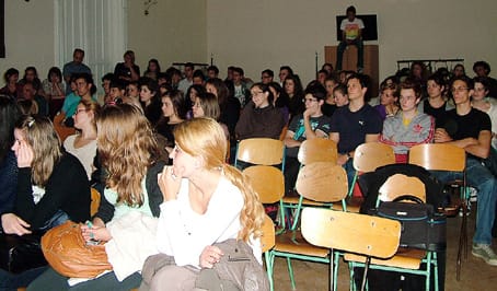 A résztvevő tanulók.