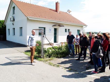 Aszalos István meteorológus fogadott minket.