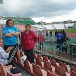 A kép a Puskás Ferenc stadionban készült.