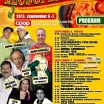 A Lecsófesztivál 2013 évi részletes programja. 