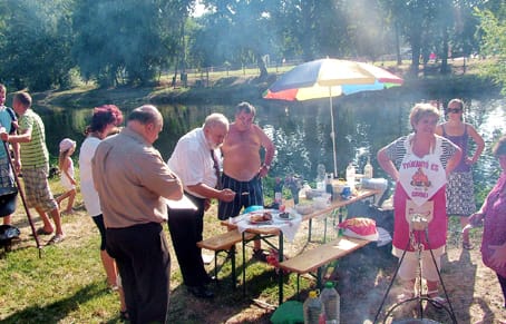 A zsűri munkában.