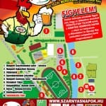 Szórólap-térképpel. Kinagyítandó.